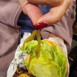 This is what I got. A sliver of chile on my santa fe. Please refund.