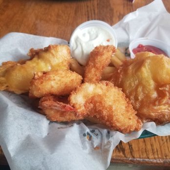 Hofbrau - Fish and shrimp with fries - Sandwiches Near Me - Morro Bay, California