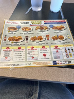 Menu photo 5 Waffle House Phoenix, AZ