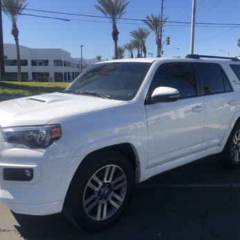 Sundown Window Tinting - Front windshield visor - Shades & Blinds Near Me - Riverside, California