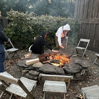 Wayside Cider - Fire pit - Cideries Near Me - Andes, New York
