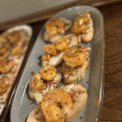 J.S. Barnett's Whiskey House - Shrimp Toast was perfectly seasoned