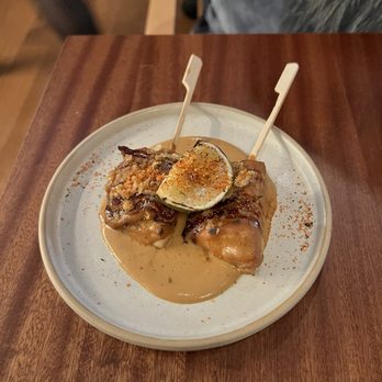 Lulu Bar - Chicken skewers - Cocktail Bars Near Me - Toronto, Ontario