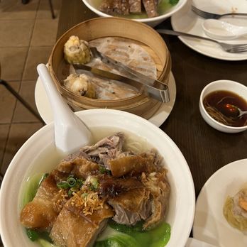 Excellent Dumpling House - Roast Duck in Noodle Soup (4/5) - Dim Sum Near Me - New York, New York