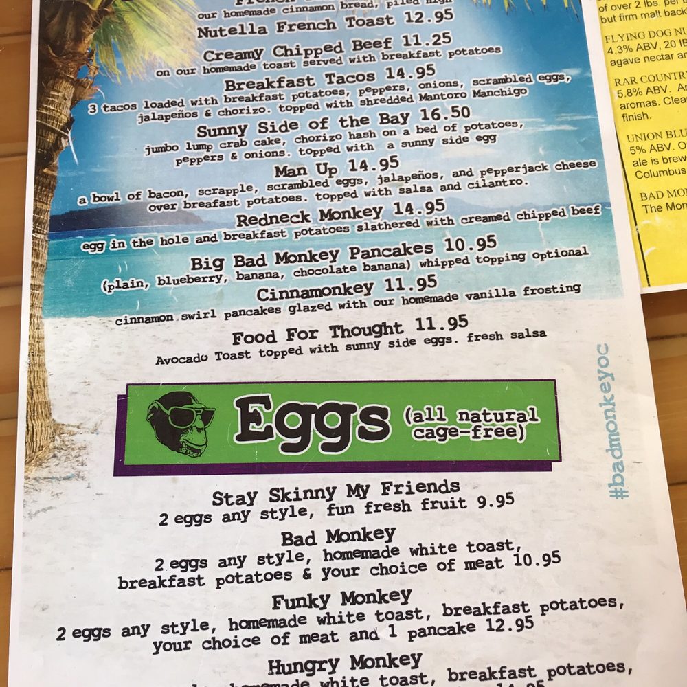 Bad Monkey - Burgers Near Me - Ocean City, Maryland Bad Monkey - Burgers Near Me - Ocean City, Maryland