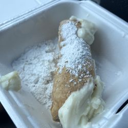 Roma Pizza and Italian Restaurant - Cannoli, was actually pretty good