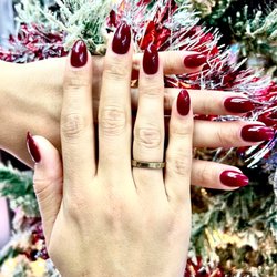 Hello Bella Nail & Spa - Wineberry nails. In love!