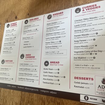 ADYA - Indian Near Me - Anaheim, California