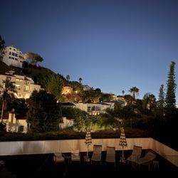 Stay Awhile Villas - Beverly Hills - Morning at Villa Gaia in the Hollywood Hills just off sunset blvd.