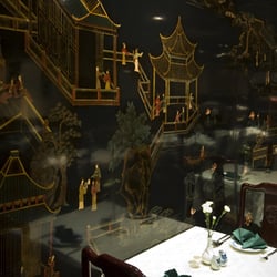 Lotus Chinese Restaurant - Our famous wall decor