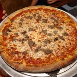 Meatball pizza Meatball pizza
