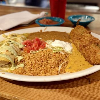 Chuy's - Green Chile Relleno Chicken Combo - Tex-Mex Near Me - Gainesville, Florida Chuy's - Green Chile Relleno Chicken Combo - Tex-Mex Near Me - Gainesville, Florida