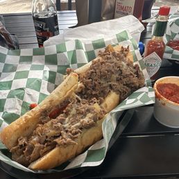 Italian cheesesteak Italian Hoagie (D) Fries (D)