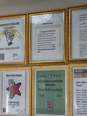 Menu photo 1 New India Palace Canoga Park, CA