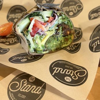 The Stand - American Classics Redefined - Falafel Wrap (Vegan) - Burgers Near Me - San Jose, California The Stand - American Classics Redefined - Falafel Wrap (Vegan) - Burgers Near Me - San Jose, California
