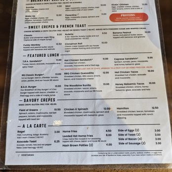 Red Bicycle Coffee - The menu - Creperies Near Me - Nashville, Tennessee Red Bicycle Coffee - The menu - Creperies Near Me - Nashville, Tennessee