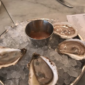 Neptune Oyster - I ate two before I remembered to take a picture so here's a few different kinds of oysters recommended by the waitress . - Seafood Near Me - Boston, Massachusetts Neptune Oyster - I ate two before I remembered to take a picture so here's a few different kinds of oysters recommended by the waitress . - Seafood Near Me - Boston, Massachusetts