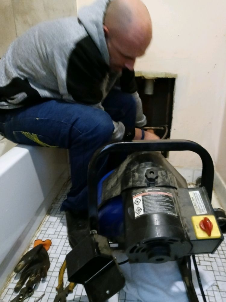 Slide of Edwards plumbing sewer and electrical