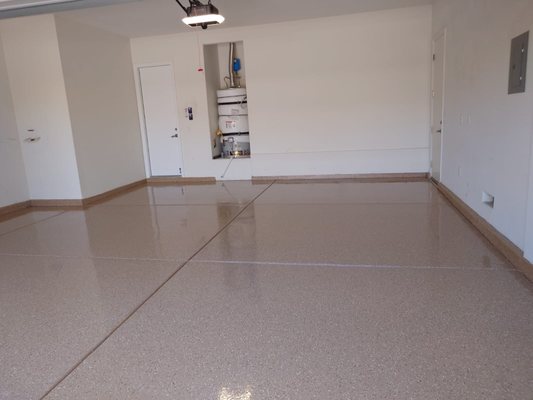 Epoxy Coating 2024 - This color is Adobe tan with granite flake; give us a call or text for a free quote at 702.286.0401 Epoxy Coating 2024 - This color is Adobe tan with granite flake; give us a call or text for a free quote at 702.286.0401