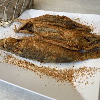 Abuqir Seafood - Fried sardines. - Mediterranean Near Me - Astoria, New York