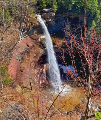 Kaaterskill Falls, Viewing Platform by null