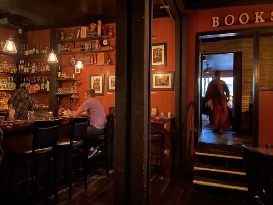 The Bookcase and Barber by null