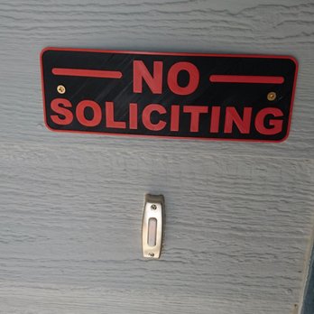 Reflection Windows - No Soliciting sign ignored. This company is absolute trash. Extremely rude and in my face when I said we are a no soliciting house. - Window Washing Near Me - Denver, Colorado