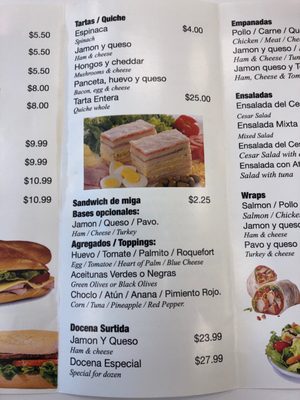 Menu photo 2 Del Plata Bakery Hollywood, FL Menu photo 2 Del Plata Bakery Hollywood, FL