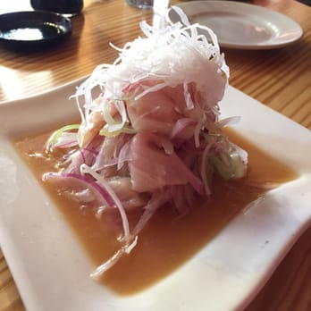 Moshi Moshi - Yellowtail ceviche - Sushi Bars Near Me - Miami Beach, Florida