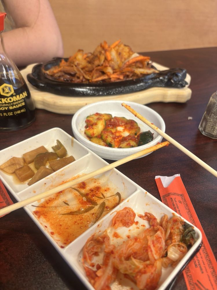 Food from Cafe Seoul