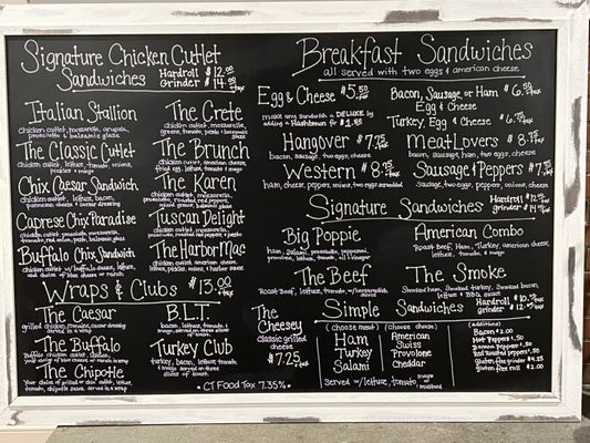 Menu photo 1 Harbor Eats Milford, CT