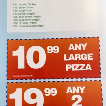 Tasty Indian Pizza - Back Menu as of 8/10/16 - Caterers Near Me - Fairfield, California Tasty Indian Pizza - Back Menu as of 8/10/16 - Caterers Near Me - Fairfield, California