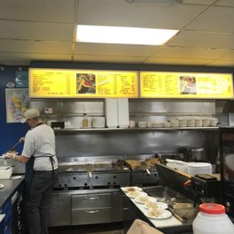 The menu The menu