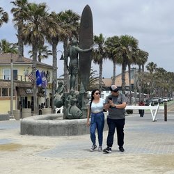 The Spirit of Imperial Beach Statue - The spirit of imperial beach statue
