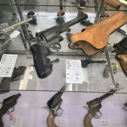 A small selection of guns available for sale at cave Creek guns during my visit A small selection of guns available for sale at cave Creek guns during my visit