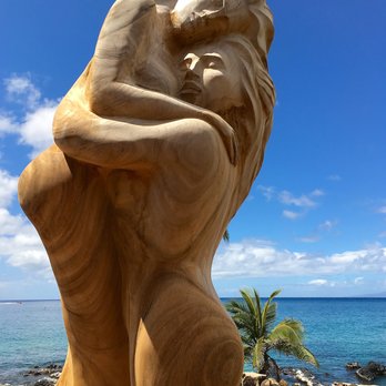 Charley Young Beach - sculpture by Dale Zarrella at Charley Young Beach - Beaches Near Me