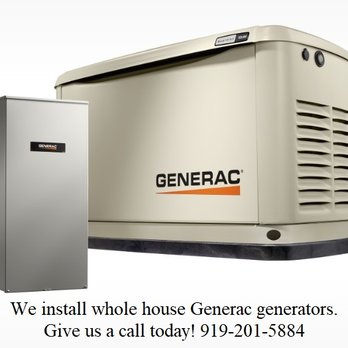 Tech-On-Deck Heating, Air & Electric - Call us today for a free estimate on a whole house Generac generator. - Heating & Air Conditioning/HVAC Near Me - Raleigh, North Carolina Tech-On-Deck Heating, Air & Electric - Call us today for a free estimate on a whole house Generac generator. - Heating & Air Conditioning/HVAC Near Me - Raleigh, North Carolina