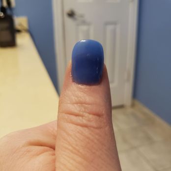 Foxi Nails - Left hand thumb- oval - Nail Salons Near Me - Dallas, Texas