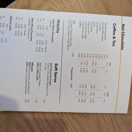 Back of menu Back of menu