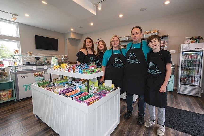 Pacific Coast Candy Logo