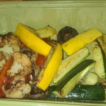 Stonefire Grill - Largest size FAMILY SIZE roasted veggies. Inappropriate portion for $22 - Barbeque Near Me - Chatsworth, California