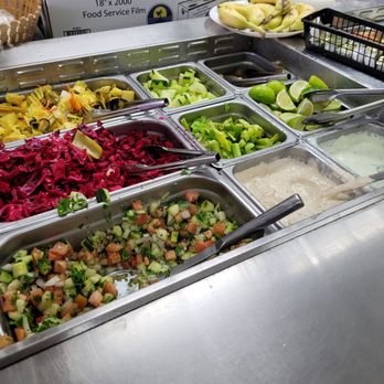 Kabob House - The salad bar - Buffets Near Me - Arlington, Texas