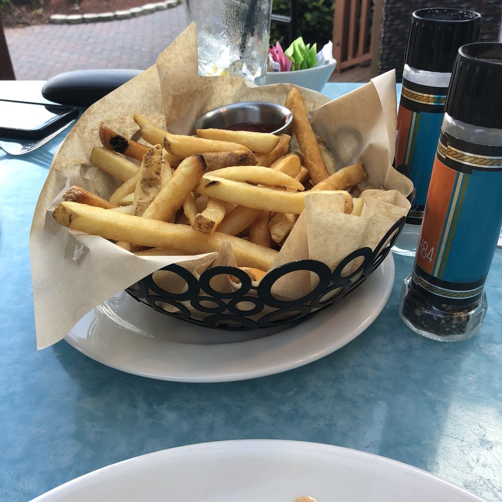 Deck 84 - Side of fries - served very hot and tasty! Generous portion. - New American Near Me - Delray Beach, Florida
