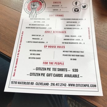 Citizen Pie - Pizza Near Me - Cleveland, Ohio Citizen Pie - Pizza Near Me - Cleveland, Ohio