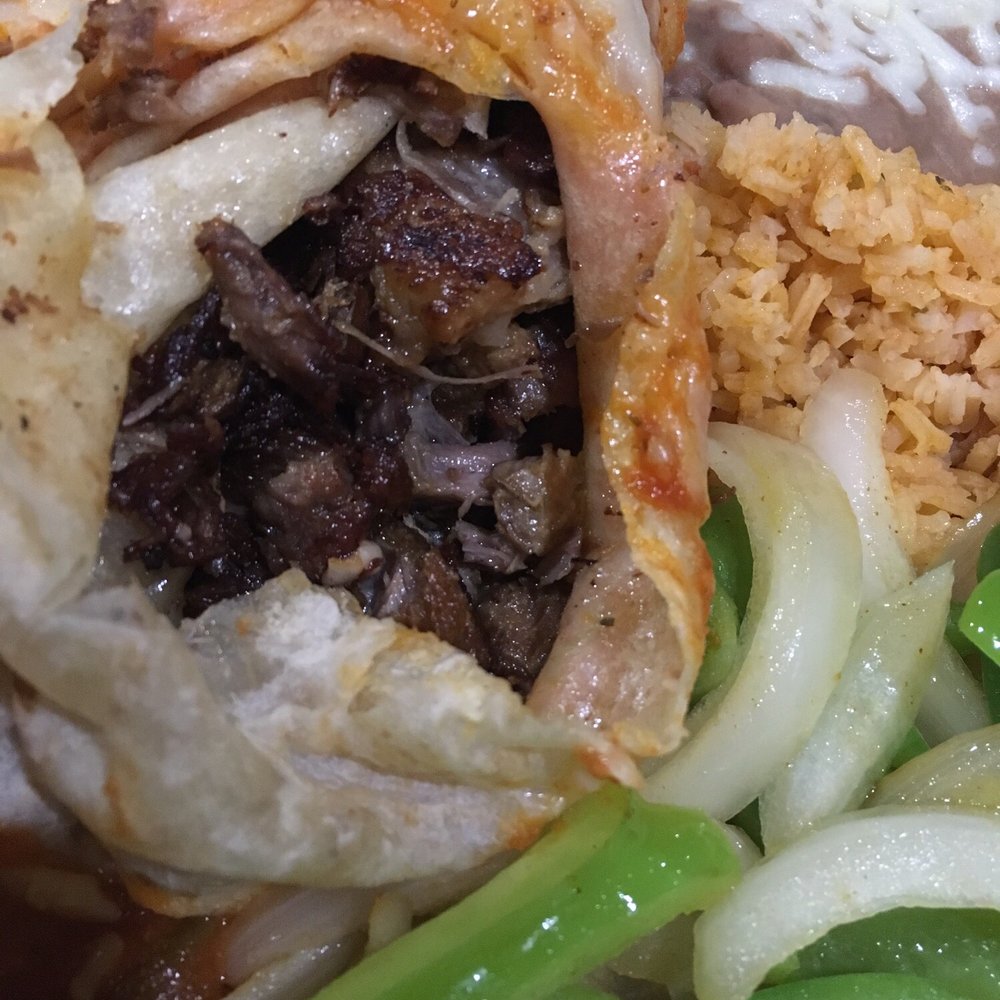 Mi Tierra Restaurant - Inside of the carnitas burrito! - Mexican Near Me - Los Angeles, California Mi Tierra Restaurant - Inside of the carnitas burrito! - Mexican Near Me - Los Angeles, California