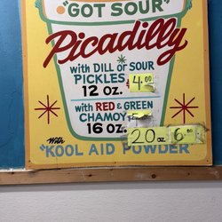 Chris & Kids Snow Cones - Picadilly menu
