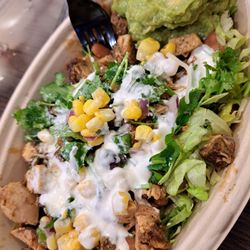 Salad with chicken
