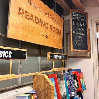 Elliott Bay Book - Reading room, where author talks are held - Bookstores Near Me - Seattle, Washington