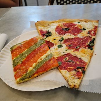 Marinara Pizza - Mvp slice and Margherita slice - Pizza Near Me - New York, New York Marinara Pizza - Mvp slice and Margherita slice - Pizza Near Me - New York, New York