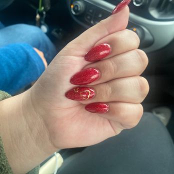 The Doves Parlour - Fill. $40, $5 to fix one of my broken nails, and $5 for heart decal - Nail Salons Near Me - Fresno, California The Doves Parlour - Fill. $40, $5 to fix one of my broken nails, and $5 for heart decal - Nail Salons Near Me - Fresno, California